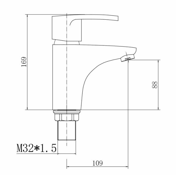 Смеситель для раковины FASHUN  A1065