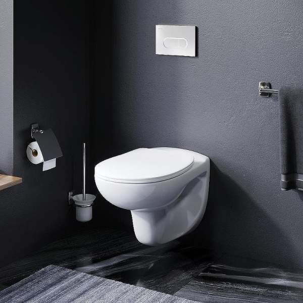 Комплект унитаза с инсталляцией Am.Pm ErgoFit IS110151.DX15C1700 с сиденье микролифт, кнопка хром глянец