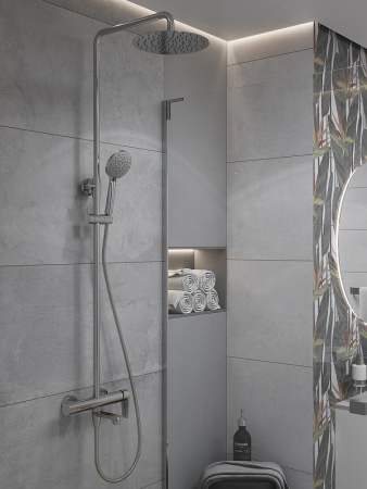 Душевая система с изливом Cersanit Moduo 64314