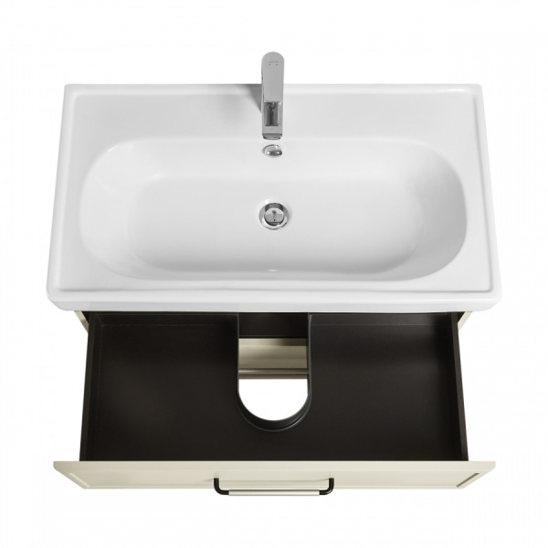 Тумба с раковиной Aquaton Нео-Классика 65 1A2901K1NCTG0 белый камень