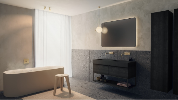 Акриловая ванна Riho Devotion Free Velvet Riho Fall (180x71) (белый матовый) BD26C1500000000 заполнение через перелив