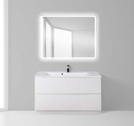 База под раковину напольная BelBagno MARINO-1200-2C-PIA-BL-P Bianco Lucido