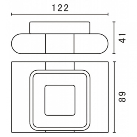 Мыльница настольная Art&Max AM-E-3999AL
