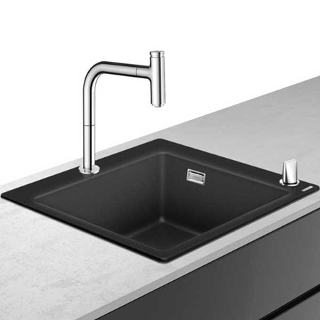 Кухонная мойка с смесителем Hansgrohe C51-F450-06 (56x51) 43217000