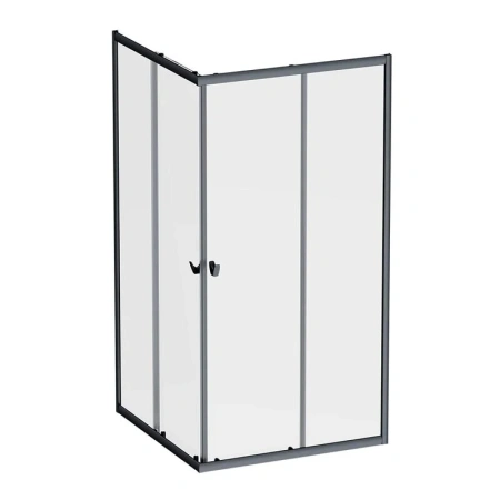 Душевой уголок (120х90) Am.Pm Sunny W87G-403-12090-BT черный матовый