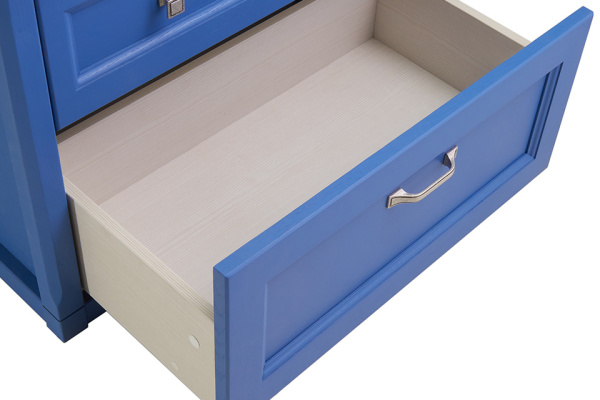 Тумба под раковину ASB-Woodline   Толедо 85  11212 (синий)