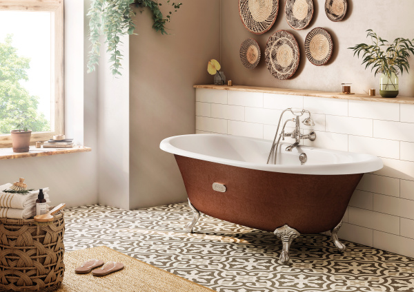 Ванна чугунная Roca Newcast (170x85) 233650008 медь