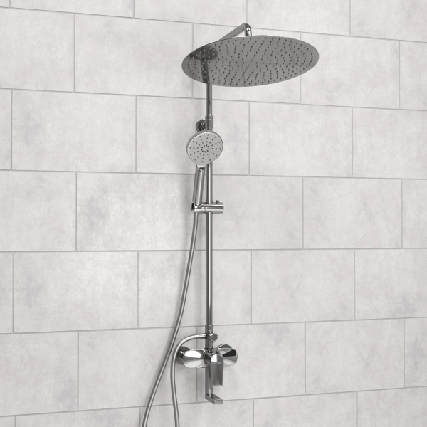 Душевая система WasserKRAFT A166.117.127.087.CH