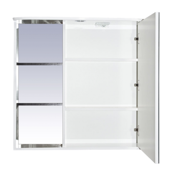 Зеркало-шкаф (80х80) Misty Венера 80 правый П-Внр04080-25СвП