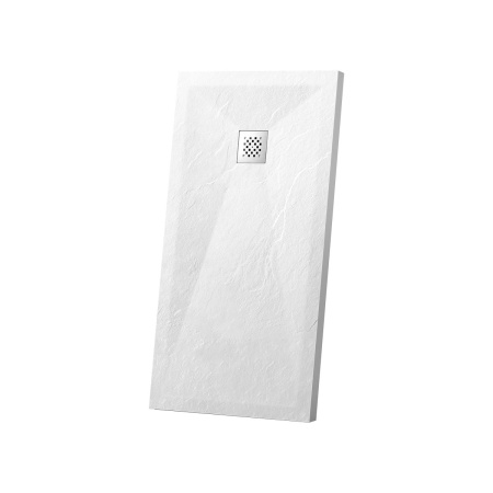 Душевой поддон из искусственного камня  (170х90) Vincea VST-4SR9017W, белый матовый