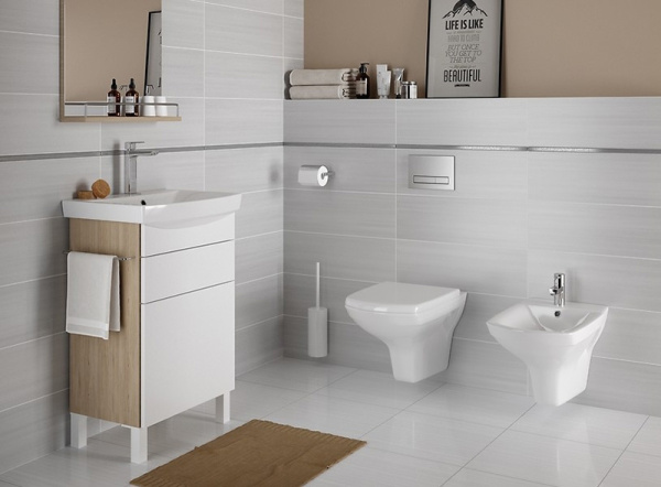 Раковина универсальная Cersanit CARINA 50 S-UM-CAR50/1-w