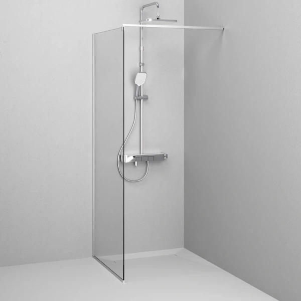 Душевая перегородка 80 см Am.Pm Func W84WI-80-F1-MTE хром