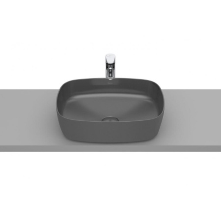 Раковина накладная (50х37) Roca Inspira soft 327500640 оникс