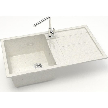 Кухонная мойка Marrbaxx Рони Z17 Z017Q007 хлопок белый