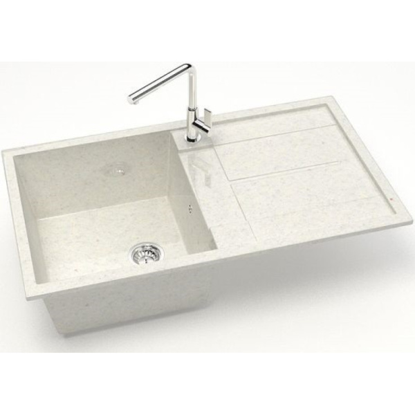 Кухонная мойка Marrbaxx Рони Z17 Z017Q007 хлопок белый