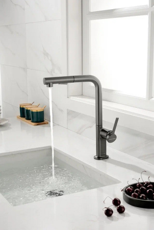 Смеситель для кухни Paulmark Neo Ne214419-B
