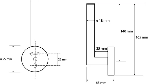 Держатель запасного рулона Bemeta Omega 104112032