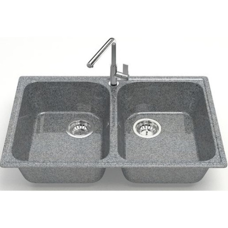 Кухонная мойка Marrbaxx Скай Z260 Z260Q008 темно-серый