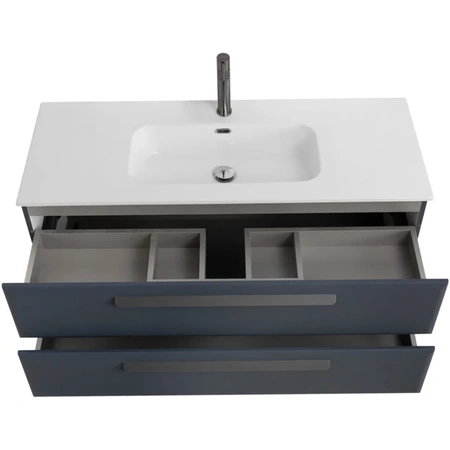 Тумба под раковину Cezares ECO-CER-N-1200-2C-SO-GR-P Grafito без ручек