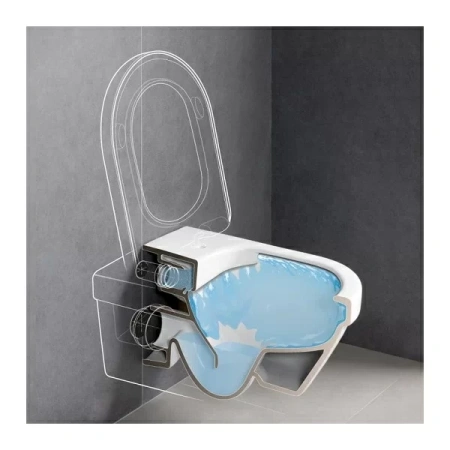 Подвесной унитаз Villeroy&Boch Architectura 4694HR01 с крышкой микролифт