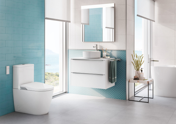 Унитаз напольный с бачком Roca Inspira In-Wash rimless 80306L001