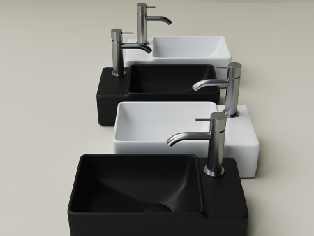 Раковина подвесная (39,5х22) Ceramica Nova ELEMENT CN5046MB