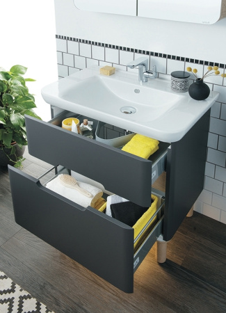 Тумба с раковиной Vitra Sento 63 см, 60834