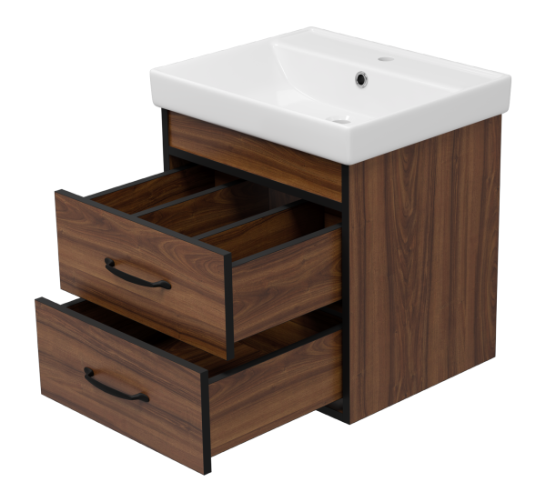 Тумба под раковину Misty Кедр 50  П-Кед09050-011По