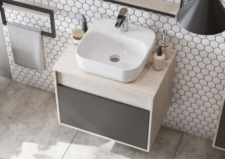 Тумба под раковину Aquaton Лофт Урбан 65 1A254001LQX60