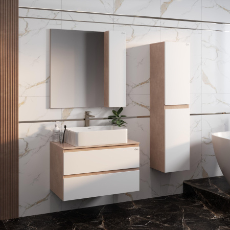 Тумба под раковину подвесная Onika Алеста 80 108054 без столешницы