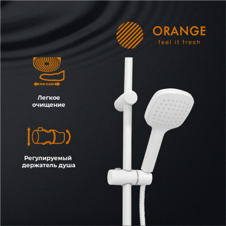 Душевая стойка Orange O-Shower OW04w белый