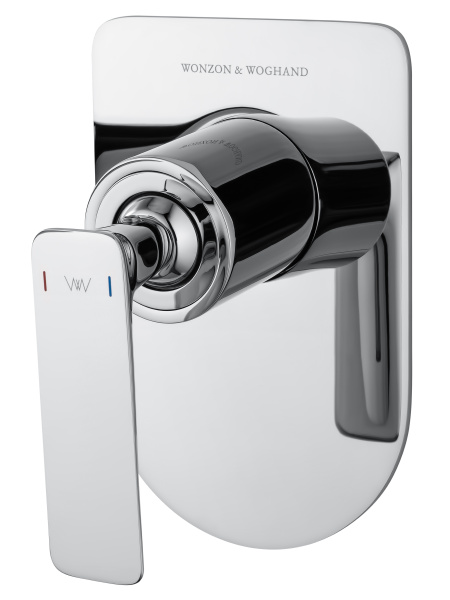 Смеситель для раковины встраиваемый WONZON & WOGHAND SHARK, хром WW-481701-CR