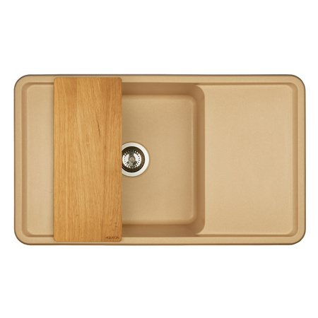 Кухонная мойка Aquaton Беллис 87 1A724832BS260 латте