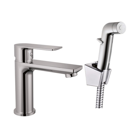 Смеситель для раковины с гигиеническим душем Haiba HB12505