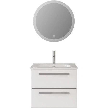 Тумба под раковину Cezares ECO-CER-N-700-2C-SO-BL Bianco Lucido без ручек