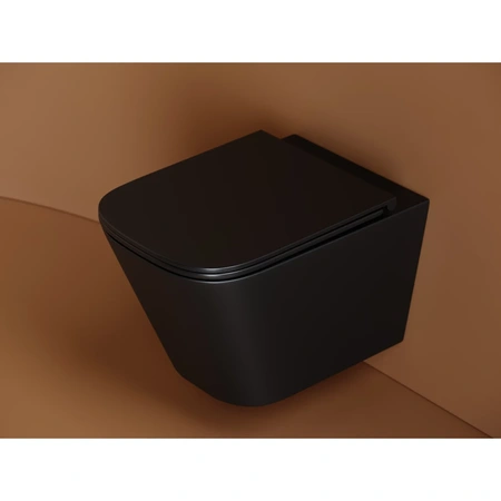 Подвесной унитаз Ceramicanova Union Rimless CN4009TMB