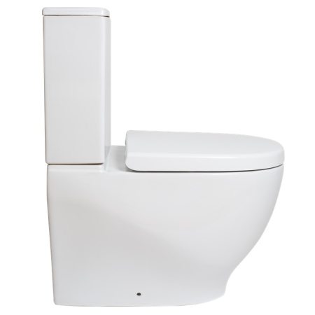 Унитаз безободковый напольный с функцией биде Creavit Mare MA361-11CB00E-0000