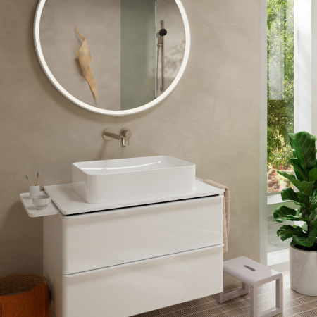 Смеситель для раковины встраиваемый Hansgrohe Tecturis S 73351000 хром