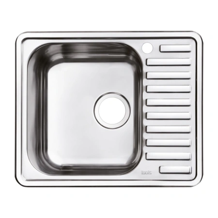 Кухонная мойка, нержавеющая сталь iddis Strit STR58PLi77, сталь