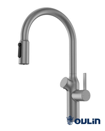 Смеситель для кухни Oulin OL - 8018 Satin