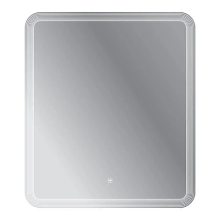 Зеркало (70х80) Cezares CZR-SPC-DUET-700-800-LED-TCH