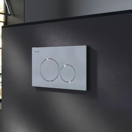 Инсталляция для подвесного унитаза Am.Pm PrimeFit I012709.0151 с кнопкой смыва, хром глянец