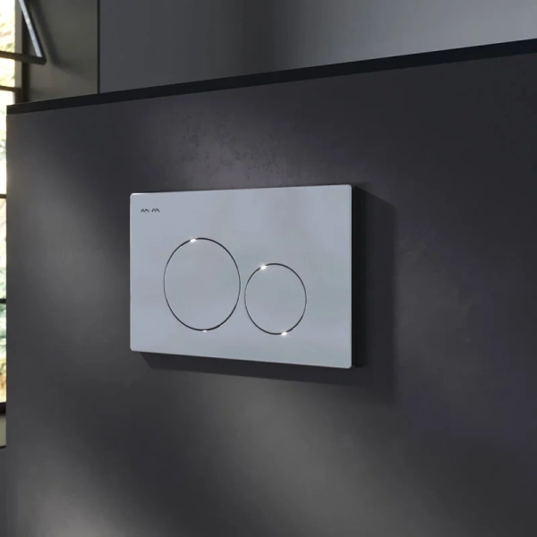 Инсталляция для подвесного унитаза Am.Pm PrimeFit I012709.0151 с кнопкой смыва, хром глянец