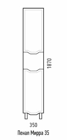 Пенал Corozo Мирра 35 SD-00001517