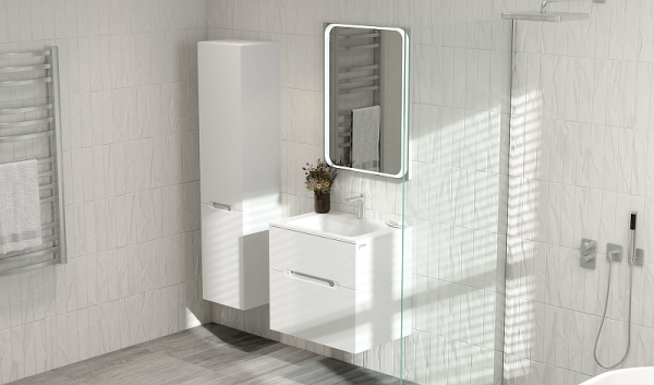 Тумба под раковину Jorno Modul 65  Mоl.01.62/P/W