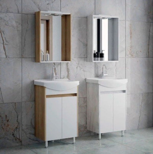 Зеркальный шкаф (50х70) Corozo Орегон 50 SD-00001435