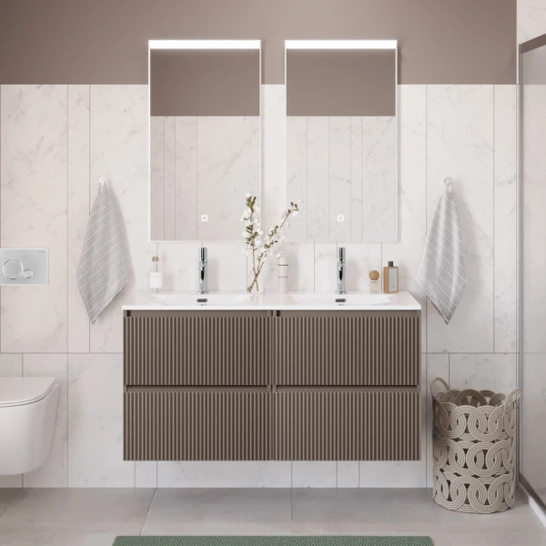 Тумба под раковину 120 BelBagno Uno UNO-1200-4C-SO-СO бежевый матовый, без раковины