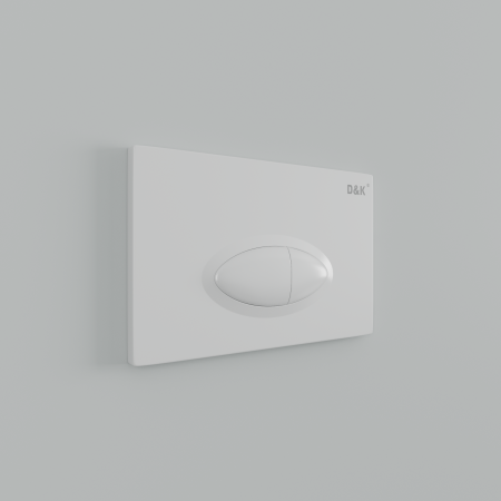 Клавиша смыва D&K Rhein.Marx DB1399016 белый