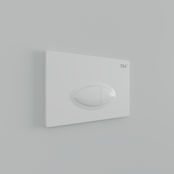Клавиша смыва D&K Rhein.Marx DB1399016 белый