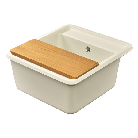 Кухонная мойка Aquaton Беллис 57 1A724932BS240 жемчуг